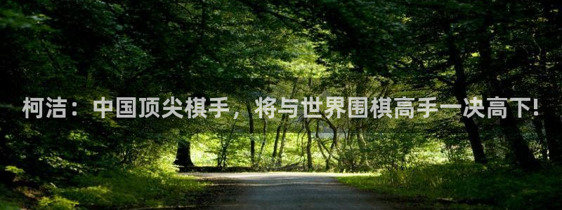 柯洁：中国顶尖棋手，将与世界围棋高手一决高下!